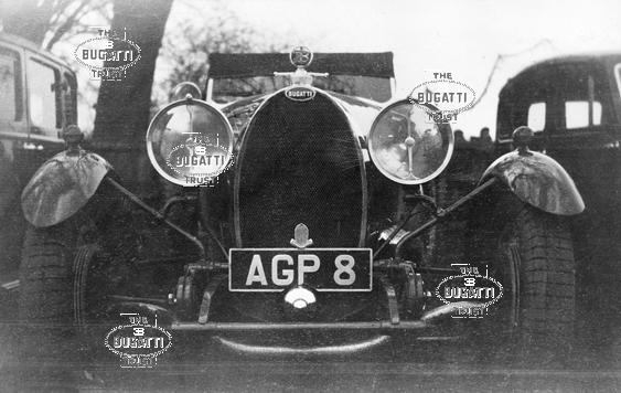 117A. Type 43, Chassis # 43179, Reg AGP 8
