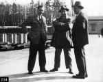 234. Jean Bugatti with Ettore Bugatti and Raoul Dautry