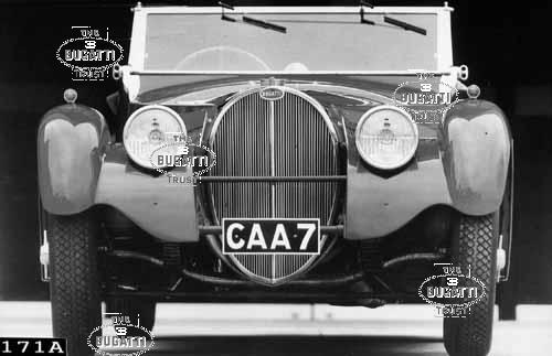 171A. Type 57S, Chassis # 57491, Reg. CAA 7, Corsica