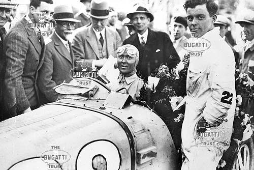 118A. Louis Chiron, Jean Bugatti, Wurmser