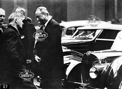 67. Ettore Bugatti, President Lebrun