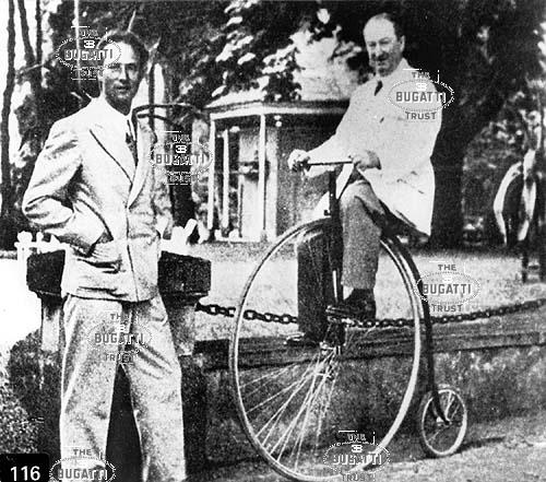116. Ettore Bugatti & King Leopold