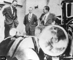 249. Jean Bugatti with Ettore Bugatti, Costantini and Lt. Oiseau
