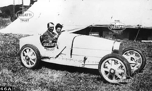 220. Jean Bugatti with Ettore Bugatti
