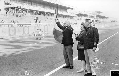 196. L’Ebé Bugatti at Le Mans, inaugurating Ettore Bugatti Circuit