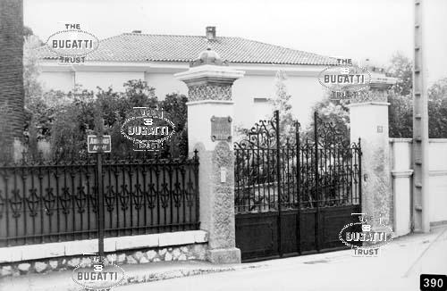 390. Other Artifacts,  Ettore Bugatti’s villa