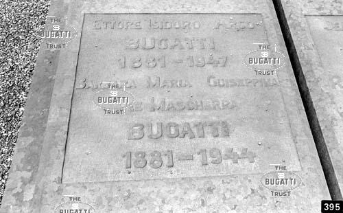 395. Other Artifacts, Bugatti family graves
