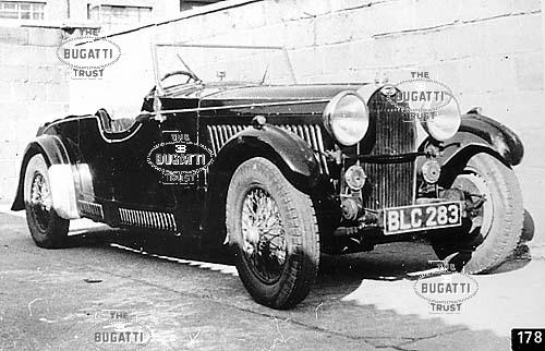 178. Type 57, Chassis # 57153, Reg. BLC 283, Corsica