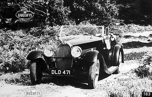 183. Type 57, Chassis # 57235, Reg. DLD 471 Corsica