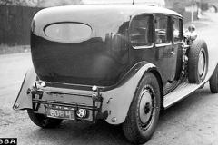 138A. Type 41, Chassis # 41131, Regn # ALB 2 on trade plate 608 H, Royale