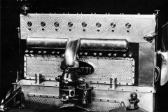 104. Type 46 Engine induction side. Note the Bugatti nameplate ovals.