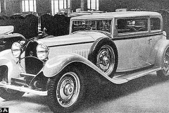 156A. Type 50 1931 Paris Show, Gangloff 2-door coach. (see also pic. 156).