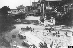 55. Type 51 Monaco Grand Prix, 17 April 1932. Car 18: Czaikowski, Car 12: Chiron, Car 28: Nuvolari (Alfa), Car 10: Bouriat.