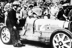 141. Type 51 Possibly a hill climb, Jean Bugatti and W F Bradley at rear