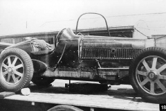 180. Type 51, Chassis # 51121 Cork Grand Prix 1937, Mervyn White crashed fatally during practice,