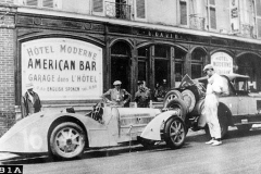 181A. Type 51 Type 51 chassis # 51130. Bodywork for 1935 Le Mans car by Bernard Chaude. (Tow car is a Marman)