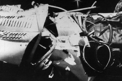 193A. Type 51 British Empire Trophy race (practice), Isle of Man Michael Chorlton’s crash in the Type 51 special