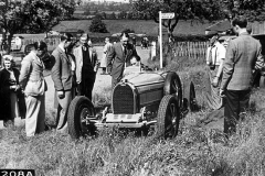 208A. Type 51 Club Car with R Shakspeare at wheel, Giles Bros ?Peter Hampton on right, see image 201A