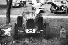 273A. Type 51 Prescott, Inter-Club meeting 11 July 1954 Car 8: S J Smith, Type 51A