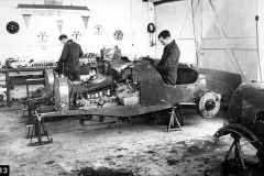 313. Type 51 Continental Cars, workshop (Note by A B Price non-standard body