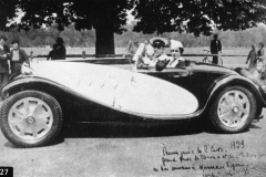 27. Type 55, Chassis # 55221, Reg. 87-RF9 Rebodied by Figoni in 1933. Grand Sport model 1932-1935.