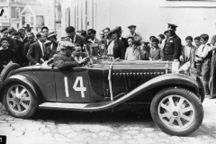 41. Type 55 Chassis # 55208. Charles Brunet and Zeno Zehender. Le Mans 24 hours, 1934. Grand Sport model 1932-1935.