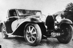 43. Type 55, Chassis # 55232/30, Reg. 5355-RG4 A. Marestaing? See also photos nos. 42 and 37A. Grand Sport model 1932-1935.