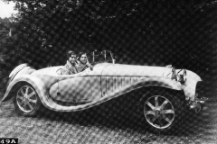 49A. Type 55, Reg. FL 230 Liechtenstein? Gangloff roadster with doors. Grand Sport model 1932-1935.