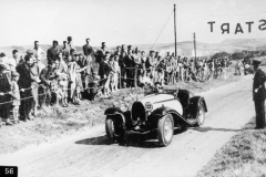 56. Type 55, Chassis # 55237, Reg. DPJ 4 C. I. Craig (ex-L. G. Bachelier). Bugatti Owners’ Club, Lewes, 4 September 1937. Grand Sport model 1932-1935.