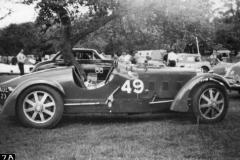 57A. Type 55, Chassis # 55223, Reg. AUL 23 J. Berry, Prescott 9 June 1957. Grand Sport model 1932-1935.