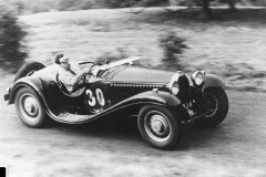 63. Type 55, Chassis # 55237, Reg. DPJ 4 M. F. Young, at Prescott, 11 September 1949. Grand Sport model 1932-1935.