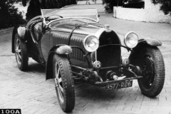 100A. Type 55, Chassis # 55210, Reg. 9577-RO6 Ex-J. Comey, ex-C. Woolley before restoration by Woolley in 1985. Grand Sport model 1932-1935.