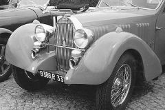 46. Type 57, Reg. 9386 R 33, Ventoux 1936 Ventoux with three rows of vertical louvres in bonnet.