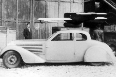 57A. Type 57, Ventoux Probably taken just prior to, or just after World War 2. (note aircraft in background).