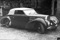 119. Type 57, Chassis # 57712, Reg. FLF 3, Stelvio T.A. Roberts T.57 1939. Photos taken 24 June 1951.