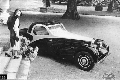 129. Type 57, Atalante Coupe (cover for sales brochure, 1936).