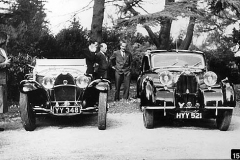 150. Type 57, Chassis # 57633, Reg. HYY 521, Atalante Gangloff Coupe and T.55.