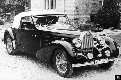 162. Type 57, Chassis # 57428, Reg. B-75440 Atalante converted to drop-head style.