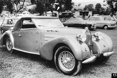 174.Type 57C, Chassis # 57736, Aravis 1938 Aravis. Property of Lord Doune who became the Earl of Moray. Purchased in 1952 and in his ownership until 2000. UK registration KSO 404