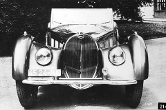 214. Type 57S, Chassis # 57533, Reg. 45 24 RL, Gangloff Drop-head Coupe cabriolet.