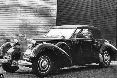 215A. Type 57, Chassis # 57725, Reg. GHT 610, Gangloff Ex Christie's auction February 2000.