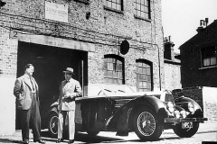 216. Type 57C, Chassis # 57698, Reg. HPC 7, Gangloff May 1953 with J.L.B. and customer.