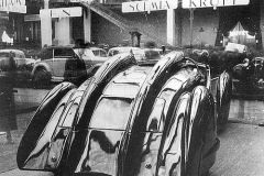 218. Type 57, Chassis # 57221, Gangloff 1935 Paris Show. Gangloff Torpedo, as driven later Paris-Nice rally 1935 Veyron and Wurmser. Body went to Chassis # 52323 at a later date