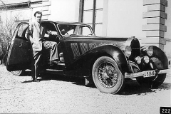 222. Type 57, Chassis # 57437, Reg. A51616, Graber Graber Saloon owned for many years by Curt Borgenstan.