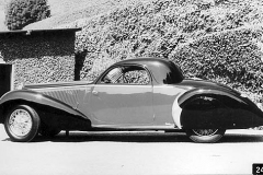 242. Type 57C, Chassis # 57784, Van Vooren Fixed head Coupe, foward mounted radiator. Modern-day photo.
