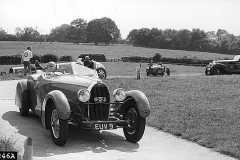 246A. Type 57, Chassis # 57316, Reg. EUV 9, Bertelli With Stafford-East at Shelsley Walsh.