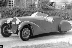 248A. Type 57, Chassis # 57316, Reg EUV 9, Bertelli When owned by Stafford-East.