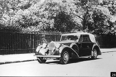 269. Type 57C, Chassis # 57787, Reg. FXC 66, James Young 1939 with sliding roof. Ex. Hon. Dorothy Paget, ex. Wolf Barnat