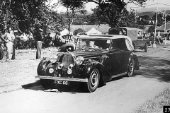 270. Type 57C, Chassis # 57787, Reg. FXC 66, James Young Alan Haworth at wheel opening the September 1951 Prescott meeting.