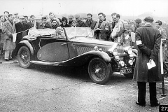 272. Type 57, Chassis # 57463, Reg. DUC 770, James Young Drop-head. Dudley Gahagan at wheel.